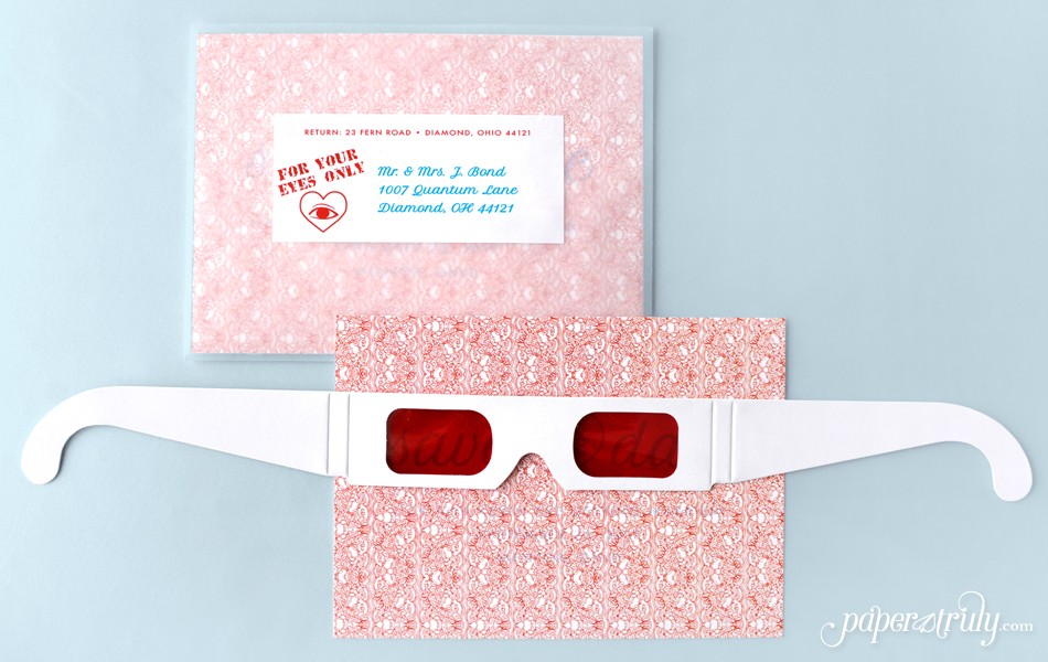 Decode the Date - Spy Decoder Save the Date - Paper Truly